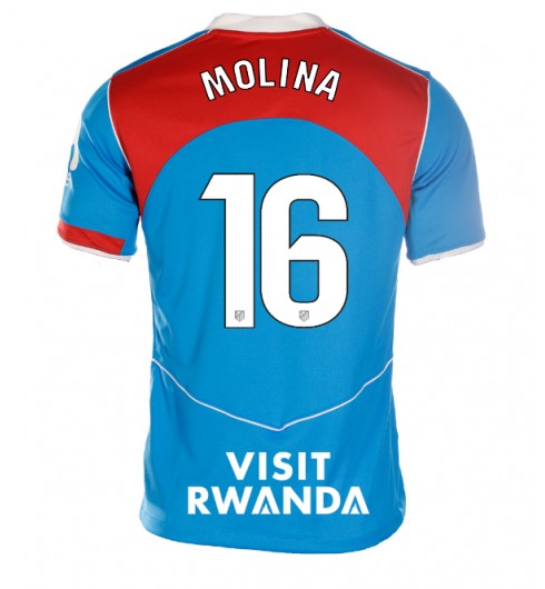 Ženske Nogometnih dresov Atletico Madrid Nahuel Molina #16 Tretji 2025-26 Kratki rokavi Ženske Nogometnih dresov Atletico Madrid Nahuel Molina #16 Tretji 2025-26 Kratki rokavi